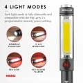 Lanterna NEBO Big Larry 2, Max 500 lm, 3x AA, Magnet, Aluminiu Lanterna NEBO Big Larry 2, Max 500 lm, 3x AA, Magnet, Aluminiu