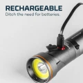 Lanterna cu Led NEBO Franklin Pivot, 300 lm, IPX4, 2000mAh Li-Ion, Magnet, Aluminiu Lanterna cu Led NEBO Franklin Pivot, 300 lm, IPX4, 2000mAh Li-Ion, Magnet, Aluminiu