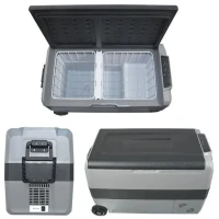 Frigider Auto Cu Compresor Alpicool Dual 45l 230/24/12v -18°c App - Tt07087