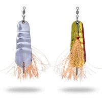 Lingurita Zebco 22g 7,5cm Trophy Z-Weedless Ace silver / gold / red sinking  Lingurita Zebco 22g 7,5cm Trophy Z-Weedless Ace silver / gold / red sinking