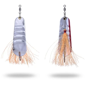  Lingurita Zebco 22g 7,5cm Trophy Z-Weedless Ace silver/red sinking