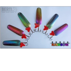 LINGURITA OSCILANTA BERTILURE PISCOT GIGANT LUNGIME 95 MM. CULOARE RAINBOW 17 GRAME LINGURITA OSCILANTA BERTILURE PISCOT GIGANT LUNGIME 95 MM. CULOARE RAINBOW 17 GRAME