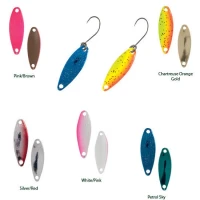 LINGURITA OSCILANTA COLMIC HERAKLES DRIBBLE SPOON 2.5gr Silver Red LINGURITA OSCILANTA COLMIC HERAKLES DRIBBLE SPOON 2.5gr Silver Red