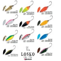 LINGURITA OSCILANTA COLMIC HERAKLES TROUT AREA LOSKO 2.5gr Silver Red