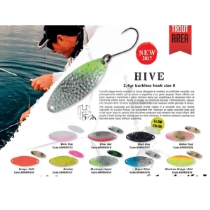 LINGURITA OSCILANTA COLMIC HIVE 2.4gr Skynet Silver LINGURITA OSCILANTA COLMIC HIVE 2.4gr Skynet Silver