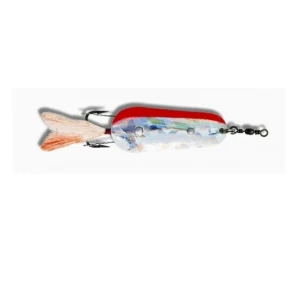 Lingura Oscilanta 16g 7cm Zebco Weedy Silver Red