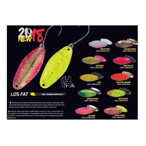 Lingura Oscilanta Colmic Herakles LDS Fat 2.5g Rainbow