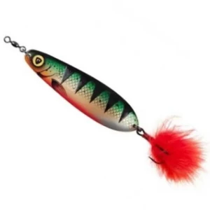 Lingura Oscilanta Fox Rage UV Spoons, Perch, 8cm 18g