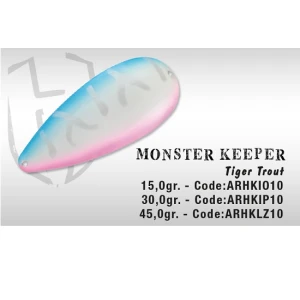 Lingura oscilanta Colmic Herakles Monster Keeper 45g Tiger Trout
