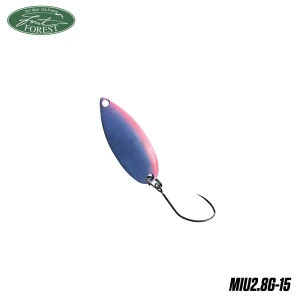 Lingura oscilanta Forest Miu 2.8g CULOARE 15 MATTE BLUE SIDE RED Lingura oscilanta Forest Miu 2.8g CULOARE 15 MATTE BLUE SIDE RED
