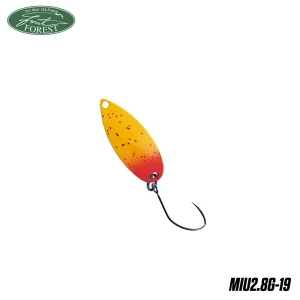Lingura oscilanta Forest Miu 2.8g CULOARE 19 YELLOW RED TAIL Lingura oscilanta Forest Miu 2.8g CULOARE 19 YELLOW RED TAIL