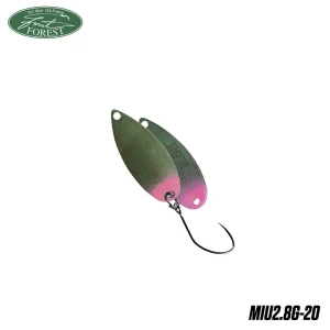 Lingura oscilanta Forest Miu 2.8g CULOARE 20 KOGANE-MUSHI PINK TAIL  Lingura oscilanta Forest Miu 2.8g CULOARE 20 KOGANE-MUSHI PINK TAIL