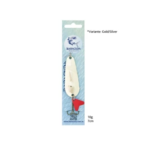 Lingurita Oscilanta B11 Baracuda 10g 7cm Silver Lingurita Oscilanta B11 Baracuda 10g 7cm Silver