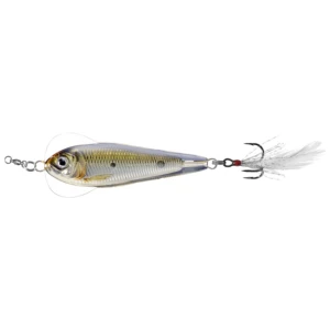 Lingurita Oscilanta Live Target Flutter Shad Sinking, Silver / Bronze, 6cm, 21g