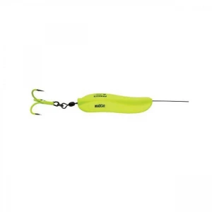 Oscilanta Madcat A-Static Rattlin Inline Spoons 125gr Fluo Yellow UV