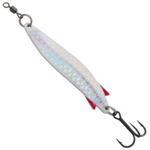 Lingura Oscilanata ABU GARCIA Toby Spoon LF, White Flash, 28g, 9cm, 1buc/pac