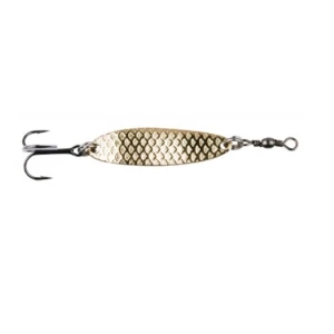 Lingura Oscilanta 16gr 65mm DAM Effzett Slim Standard Spoon Silver Gold Lingura Oscilanta 16gr 65mm DAM Effzett Slim Standard Spoon Silver Gold