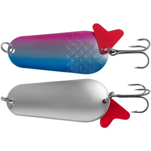 Lingurita Oscilanata X-FISH Godzilla, 14g, Culoare Silver Pink Blue, 1buc/pac