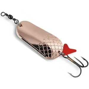 Lingurita Oscilanta DAM Effzett Twin, Silver/Copper, 5.5cm, 22g