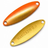 Lingurita Oscilanta I JET LINK, Wakizashi Trout Spoon, 0.5gr, 2.3cm, Red Hot Gold, 1buc/pac