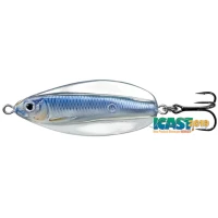 Lingurita Oscilanta Live Target Erratic Shine Sinking, 5.5cm, 11g, Silver / Blue