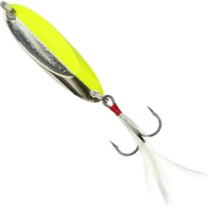 Lingurita Oscilanta REIVA Willow Spoon, Silver / Yellow, 20g