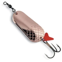 Oscilanata DAM Effzett Twin Spinner Spoon, Cooper Cooper, 10cm, 60g, 1buc/pac Oscilanata DAM Effzett Twin Spinner Spoon, Cooper Cooper, 10cm, 60g, 1buc/pac