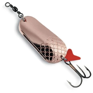 Oscilanata DAM Effzett Twin Spinner Spoon, Cooper Cooper, 10cm, 60g, 1buc/pac Oscilanata DAM Effzett Twin Spinner Spoon, Cooper Cooper, 10cm, 60g, 1buc/pac