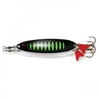 Oscilanta 8gr 50mm Dam Effzett Slim Standard Spoon Fluo Green Black Uv
