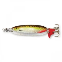 Oscilanta 8gr 50mm Dam Effzett Slim Standard Spoon Olive Chartreuse Uv