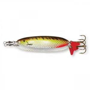 Oscilanta 8gr 50mm DAM Effzett Slim Standard Spoon Olive Chartreuse UV