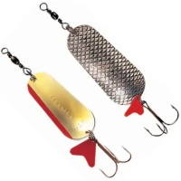 Oscilanta DAM EFFZETT Indicator Vehicle Scale, Silver Gold, 10cm, 60g, 1buc/pac  Oscilanta DAM EFFZETT Indicator Vehicle Scale, Silver Gold, 10cm, 60g, 1buc/pac