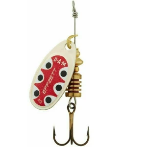 Rotativa DAM Effzett Standard Nr.2, Silver Black Dot, 4g Rotativa DAM Effzett Standard Nr.2, Silver Black Dot, 4g