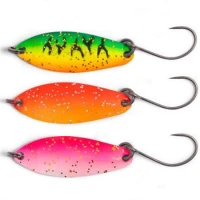 Set Lingurite Oscilante Zebco Target Fish Trout Ul Spoon Set 1.8g, 3buc/pac