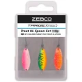 Set Lingurite Oscilante ZEBCO Target Fish Trout Ul Spoon Set 1.8g, 3buc/pac