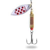 LINGURITA ZEBCO Trophy Z-River No. 5 SILVER/RED 17g LINGURITA ZEBCO Trophy Z-River No. 5 SILVER/RED 17g
