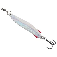 Lingura Oscilanata Abu Garcia Hard Bait Toby Spoon, White Flash, 60g, 11.5cm