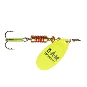 Lingura Rotativa 10gr DAM Effzett Fluo Yellow Lingura Rotativa 10gr DAM Effzett Fluo Yellow