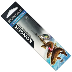 Lingura Rotativa KONGER Palia, Holo Green, No.1, 3.5g, 1buc/pac Lingura Rotativa KONGER Palia, Holo Green, No.1, 3.5g, 1buc/pac