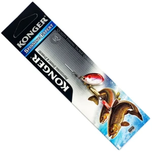 Lingura Rotativa KONGER Palia, Holo Red, No.1, 3.5g, 1buc/pac Lingura Rotativa KONGER Palia, Holo Red, No.1, 3.5g, 1buc/pac