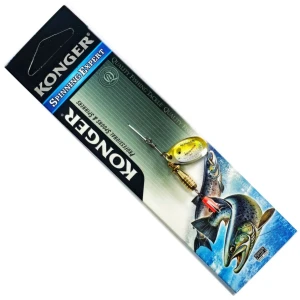 Lingura Rotativa KONGER Palia, Holo Yellow, No.1, 3.5g, 1buc/pac Lingura Rotativa KONGER Palia, Holo Yellow, No.1, 3.5g, 1buc/pac