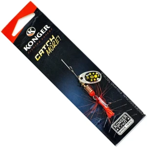 Lingura Rotativa KONGER Tarpon, 02 Yellow Dots, No.1, 4g, 1buc/pac Lingura Rotativa KONGER Tarpon, 02 Yellow Dots, No.1, 4g, 1buc/pac