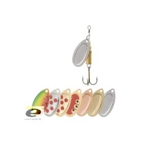 Lingura rotativa EnergoTeam Wizard Classic nr. 3, culoare Silver/Red Dot Lingura rotativa EnergoTeam Wizard Classic nr. 3, culoare Silver/Red Dot