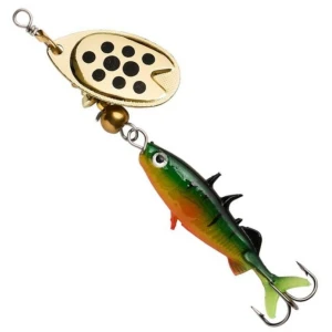Lingurita Roativa ABU GARCIA Fast Attack Stickle Spinner, Firetiger, 5g, 4.5cm, 1buc/pac Lingurita Roativa ABU GARCIA Fast Attack Stickle Spinner, Firetiger, 5g, 4.5cm, 1buc/pac