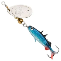 Lingurita Roativa ABU GARCIA Fast Attack Stickle Spinner, Glitter Roach, 5g, 4.5cm, 1buc/pac
