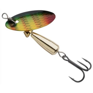 Lingurita Rotativa ABU GARCIA Droppen Bugga LF, Culoare Yellow Perch, 10g, 5cm