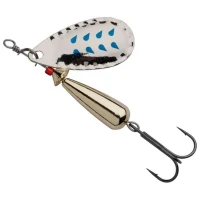 Lingurita Rotativa Abu Garcia Droppen Lf, Culoare Silver, 4cm, 4g