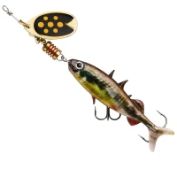 Lingurita Rotativa Abu Garcia Fast Attack Stickle Spinner, 10cm, 22g, Vairon, 1buc/pac