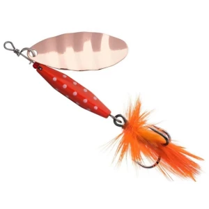 Lingurita Rotativa ABU GARCIA Reflex Red LF, Copper, 18g, 6.5cm