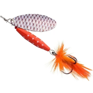 Lingurita Rotativa ABU GARCIA Reflex Red LF, Holo Roach, 18g, 6.5cm Lingurita Rotativa ABU GARCIA Reflex Red LF, Holo Roach, 18g, 6.5cm
